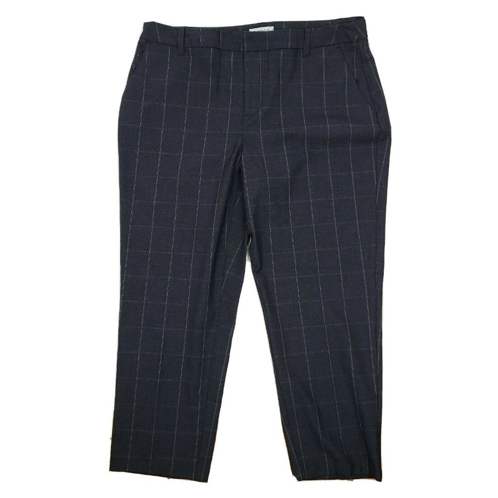 Charter Club Pants Womens Size 16P 16 Petite Pant Shop‎ Gray Plaid Business